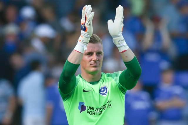Pompey keeper Craig MacGillivray. Picture: Andrew Fosker