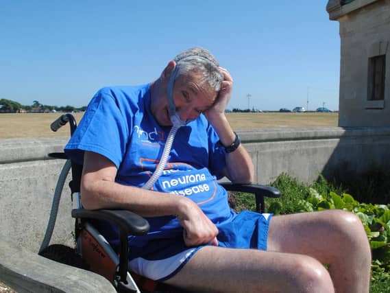 Phil Rossall, who will take part in this year's Great South Run