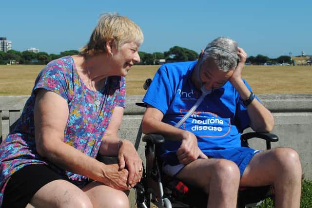 Phil Rossall and his wife Brenda