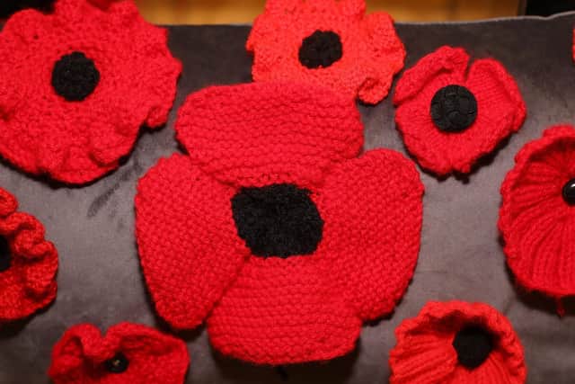 Poppies which will adorn the Cenotaph in Guildhall Square, for Remembrance Day           Picture: Chris Moorhouse