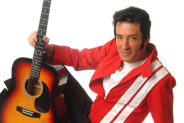 Elvis tribute act Mike Nova