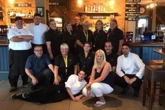 The team at the Red Lion