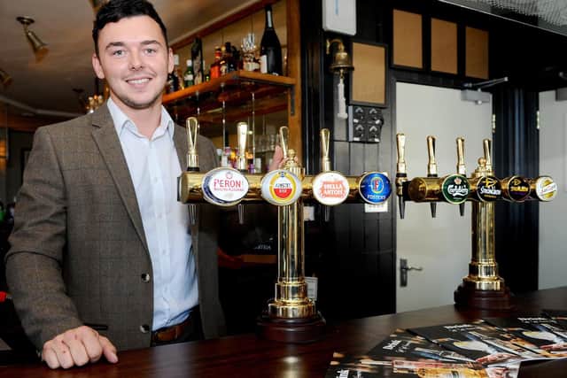 The Bold Forester in Southsea, has re-opened after a refurbishment. Pictured is general manager Josh Fry