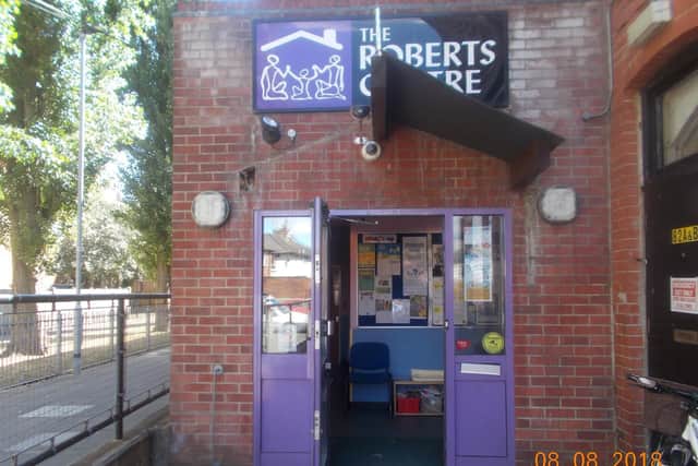 Roberts Centre Damage