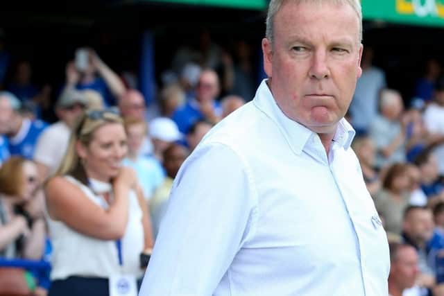 Pompey boss Kenny Jackett. Picture: Andrew Fosker