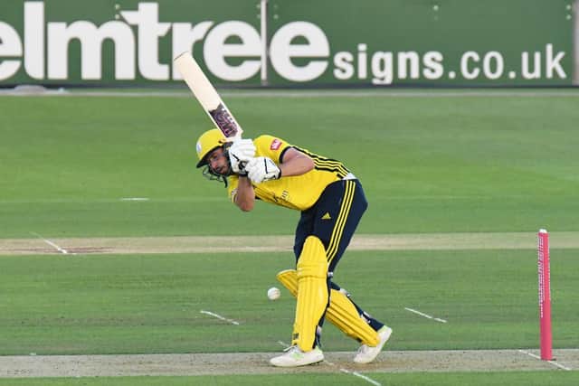Hampshire skipper James Vince