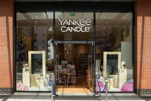 The new Yankee Candle store opens its doors at Gunwharf Quays