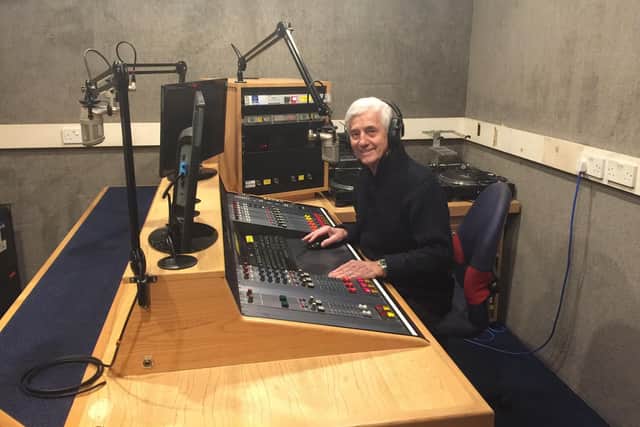 Tony Prince at the United DJ's Radio studio. Picture: Hush PR