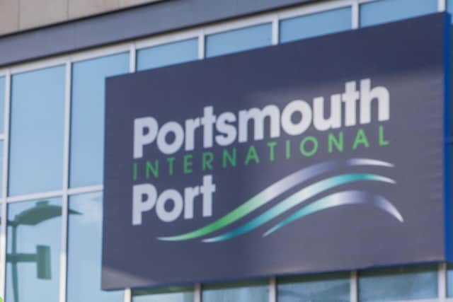 Portsmouth International Port. Picture: M.Focard de Fontefiguieres