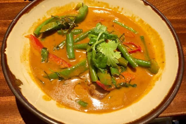Vegetable yellow curry at Koh Thai Tapas, Southsea