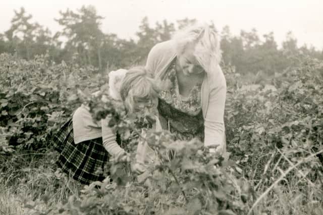Blackberrying with grandma - a cherished childhood memory.