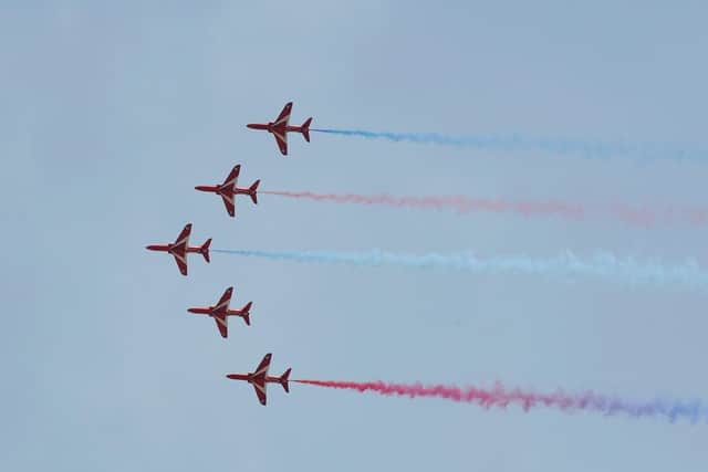 The Red Arrows at the Goodwood Festival of Speed last month
Picture: Sarah Standing (180553-2688)