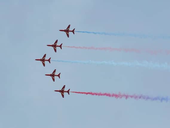 The Red Arrows at the Goodwood Festival of Speed last month
Picture: Sarah Standing (180553-2688)