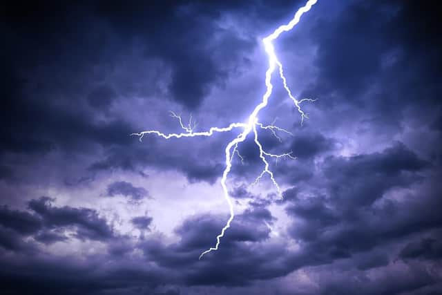 Thunderstorms are expected to hit Portsmouth this morning