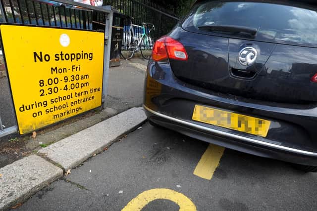 Verity says children should not have breathe in fumes from cars at the school gates