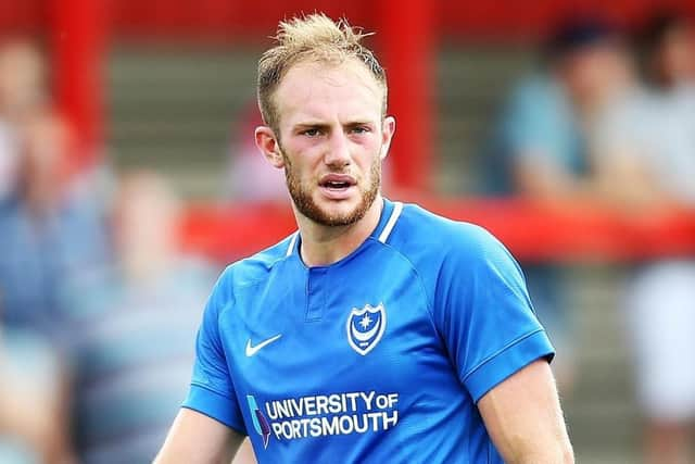 Pompey defender Matt Clarke