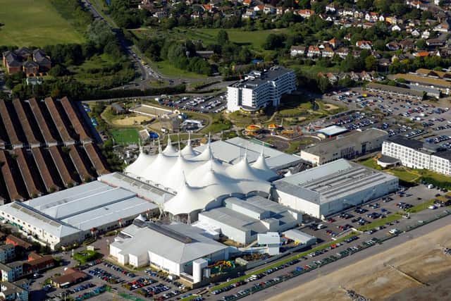 Aerial view of Butlin's Holiday Village, Bognor Regis. Picture: Allan Hutchings