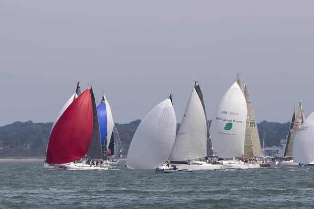 Racing at Cowes earlier this week. Picture: Paul Smith