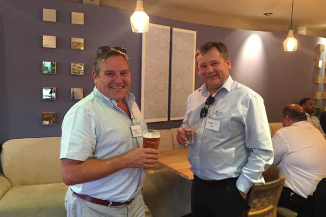Shaun Adams at National Regional Property Group & Nicholas Grout at Vivid Homes.