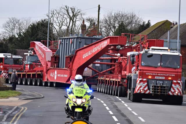 Abnormal load will be travelling through Portsmouth. Photo by Dan Jessup