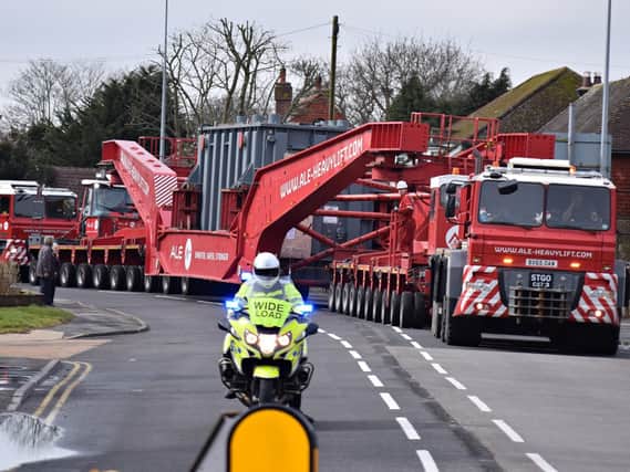 Abnormal load will be travelling through Portsmouth. Photo by Dan Jessup