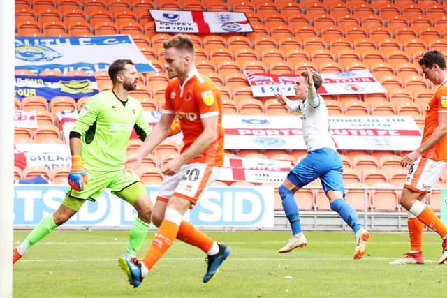 Ronan Curtis was in superb form for Pompey. Picture: Joe Pepler