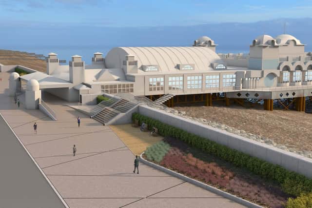 An artists' impression of one of the potential changes to Southsea as part of the coastal scheme