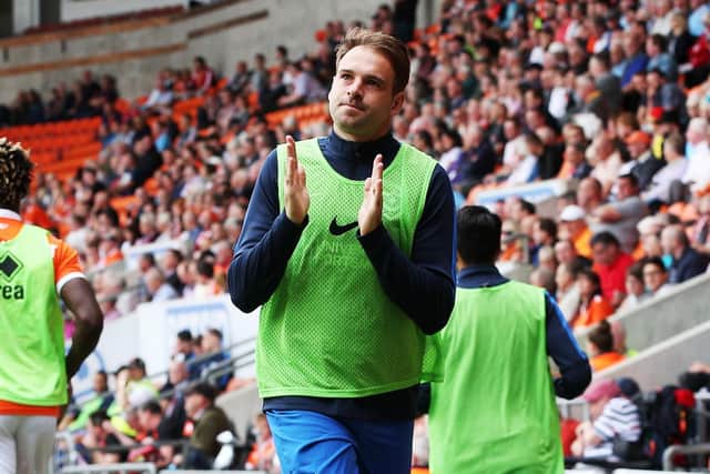 Pompey striker Brett Pitman. Picture: Joe Pepler