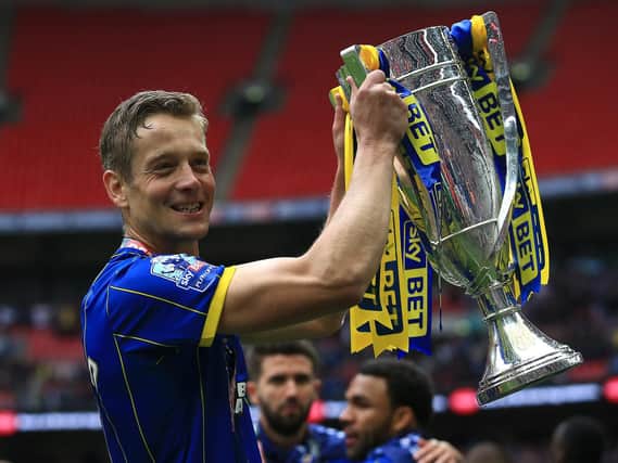 Pompey first-team coach Paul Robinson in his AFC Wimbledon days