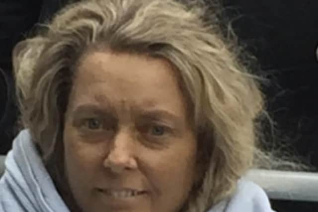 Carolyn Edginton after her sepsis diagnosis. Picture: Supplied