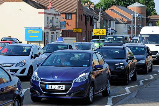 Drivers can expect delays on the A32 this morning. Picture: Malcolm Wells