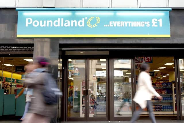 Poundland has launched its own 1 skincare range. Picture: Danny Lawson/PA Wire