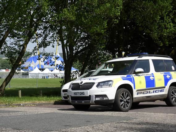 Police at the grounds of Mutiny Festival in King George V Playing Fields on May 27. Picture: Solent News & Photo Agency
