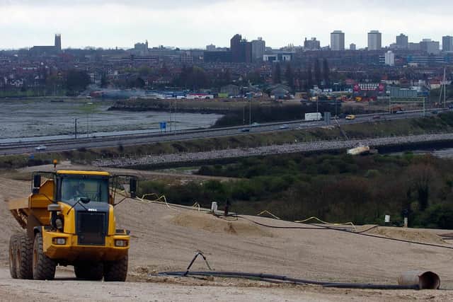 The landfill site in Portsmouth that will become a new country park