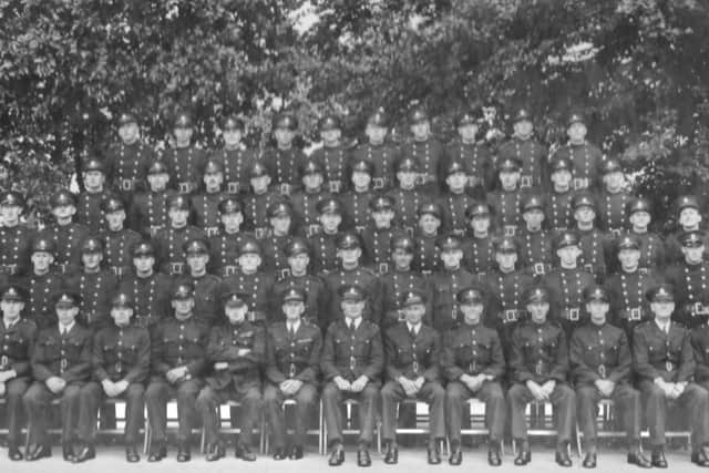Portsmouth firemen in August 1944.