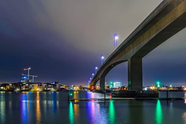 Itchen Bridge. Picture: Trevor Ager
