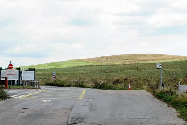 The site of the former landfill near Port Solent that will be transformed into a new 128-acre country park by 2020. Photo: Sarah Standing