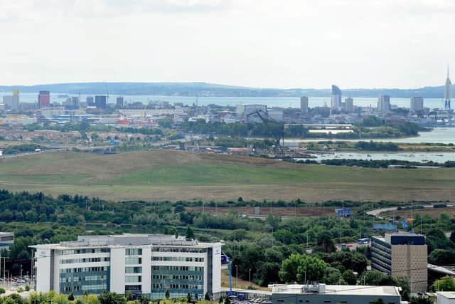 The new country park will have 50,000 new trees being planted. Photo: Sarah Standing