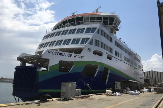 Wightlinks new 30m flagship Victoria of Wight