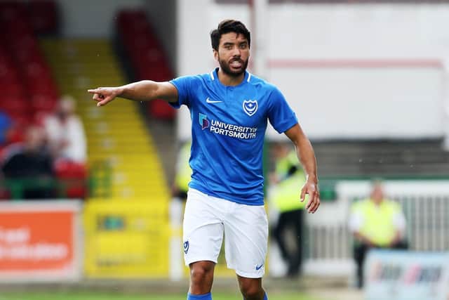 Pompey midfielder Danny Rose. Picture: Joe Pepler