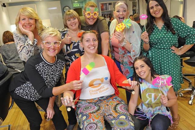 Hairdressers donated their skills this week to unite for a very good cause at Review Hair in London Road, Waterlooville