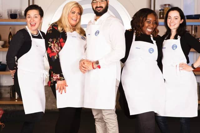 Zoe Lyons, Gemma Collins, Monty Panesar, Chizzy Akudolu and Stef Reid.