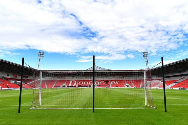 The Keepmoat Stadium has a capacity of 15,231