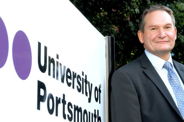 University of Portsmouth vice-chancellor. Picture: Mick Young