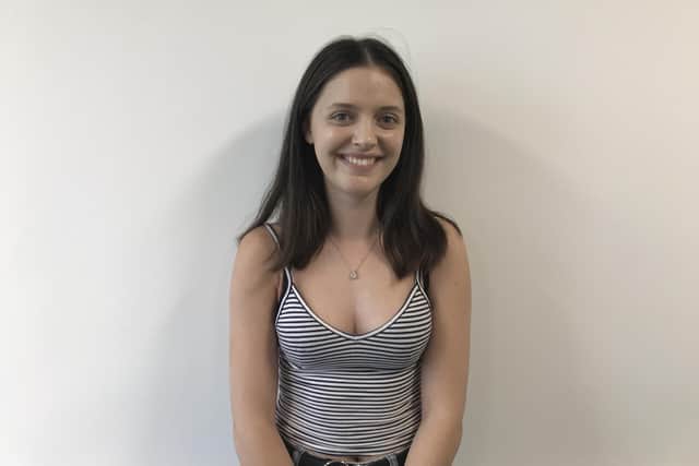 University of Portsmouth student Hannah Guy