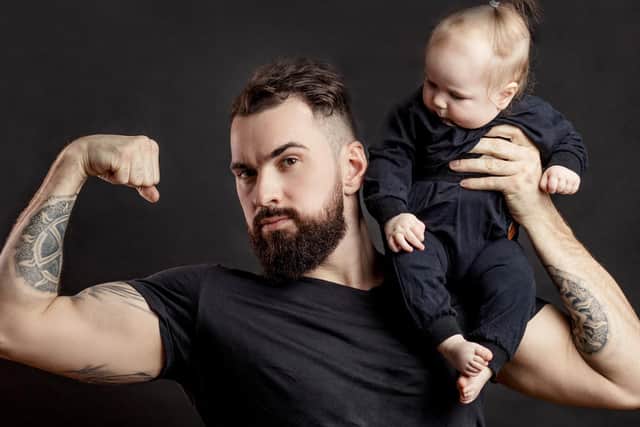 If only Steve Canavan was a muscular dad like this (picture posed by models) Shutterstock
