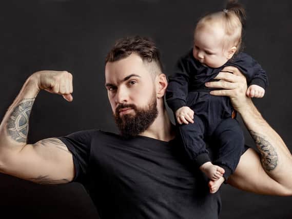 If only Steve Canavan was a muscular dad like this (picture posed by models) Shutterstock