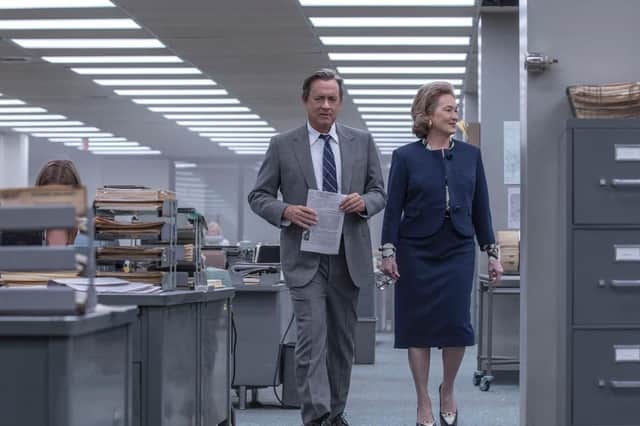 Meryl Streep and Tom Hanks in The Post (12A).