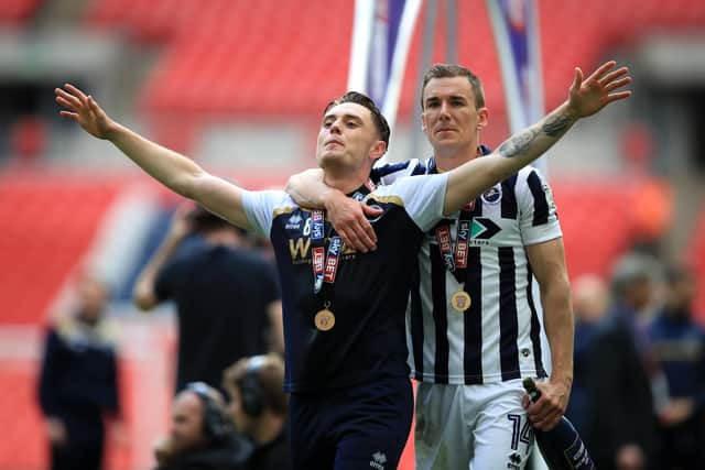 Ben Thompson, left, and Jed Wallace. Picture: PA Images