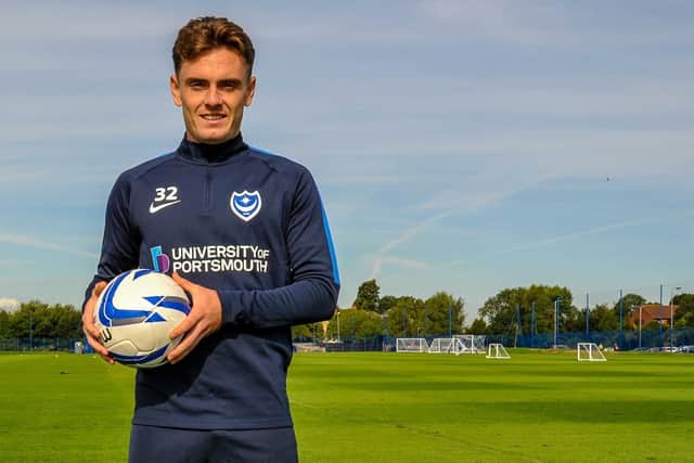 Ben Thompson has signed on a season-long loan for Pompey Picture: Colin Farmery